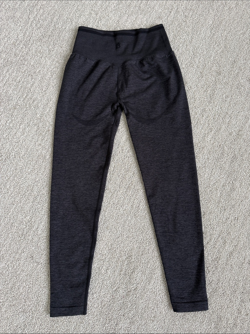 BuffBunny Black High-Waist Seamless Leggings